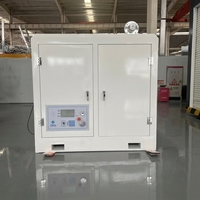 Station de ravitaillement mobile antidéflagrante sur skid de 5000 L, en acier au carbone double couche, avec pompe à carburant et distributeur, garantie 1 an