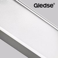 Lampe de plafond suspendue à éclairage linéaire à LED pour éclairage de bureau restaurant