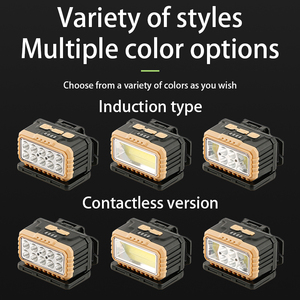 Lampe frontale à détection de mouvement à charge <span class=keywords><strong>solaire</strong></span>, étanche IP65, lampe de travail, lampe de camping haute luminosité, lampe frontale d'escalade - Product Image 5