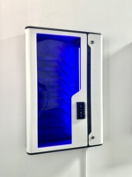 Armoire de charge murale Y2 Power STN à 8 baies pour tablettes, étanche, avec clavier, charge rapide iPad PD40W, casier de stockage pour hôpitaux