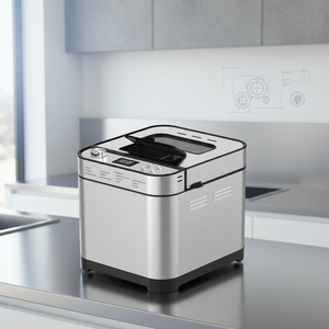 Macchina per <span class=keywords><strong>il</strong></span> <span class=keywords><strong>Pane</strong></span> SOHEF per la Casa Europea, Divertente e Sicura per Bambini, Facilita la Preparazione di <span class=keywords><strong>Pane</strong></span> e Torte, Facile da Pulire, 220-240V CE.ETL.PSE.KC - Product Image 1