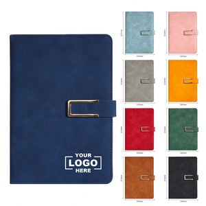 Custom Thread-locked Binding <b>A5</b> Notebook with U-shaped Buckle Student <b>Diary</b> School Office Supplies Business Meeting Notebook - Product Image 1