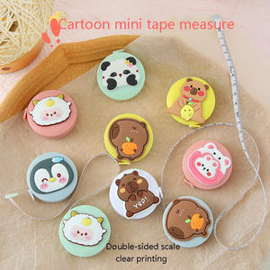 Cinta Métrica con Diseño de Animalitos de Dibujos Animados, 1.5m, Retráctil Automática, Mini Cinta Métrica para Niños, Estudiantes, Uso Doméstico y de Sastrería - Product Image 4