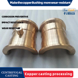Manchon en bronze industriel personnalisable CuSn5Zn5Pb5 pour pièces concasseur à cône diverses applications d'étanchéité - Product Image 3