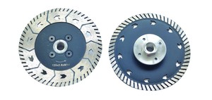 Disco de Sierra Turbo de Diamante Raydom ST0571 de <span class=keywords><strong>9</strong></span>'' con Orificios en Espiral, Acabado Personalizado, OEM Disponible para Corte de Granito y Piedra - Product Image 5