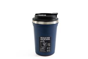 Caneca térmica com ventosa para viagem, garrafa térmica de água com copo de água 380ml - Product Image 3