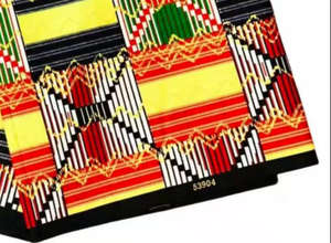 Tissu en Gros de Haute Qualité 100 % Polyester, Tissu Africain Imprimé Wax, Conception Personnalisée, Pagne, Vêtements Hijab - Product Image 3