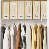 Ensemble de draps et de housses de couette en lin pliables modernes et écologiques personnalisés, 4 pièces, organisateur de placard, bacs de rangement