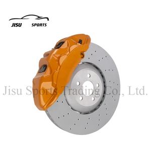 Jeu de freins à étrier en aluminium 6 pots avec supports de plaquettes de frein Disque 400mm Jante 20 pouces pour <span class=keywords><strong>volvo</strong></span> <span class=keywords><strong>v60</strong></span> 240 - Product Image 2