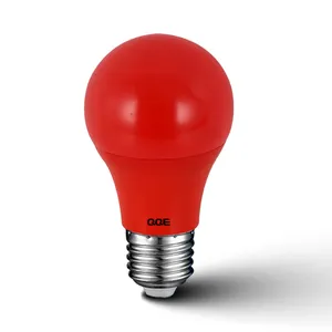China factory wholesale led bulb E27 E14 B22 RGB led bulb for home 5w 7w 9w led red bulb 12v