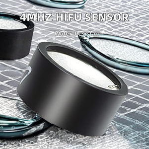 Sensor <span class=keywords><strong>Ultrasound</strong></span> Tahan Air untuk Terapi HIFU Direct Mount, Kepala Sensor Piezoelektrik Keramik Transduser Bulat, Sensor Ultrasonik - Product Image 2