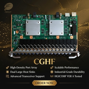 การ์ดเชื่อมต่อ HWS cghf 16-Port Combo <span class=keywords><strong>XG</strong></span> GPON H901CGHF ใช้ได้กับ H902CGHF MA5800 OLT FTTH โครงการบรอดแบนด์ขนาดใหญ่ - Product Image 1