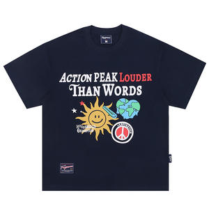 Cotton <b>T</b>-<b>shirt</b> High Quality Solid Color Customized logo Comfortable Oversize Couple Unisex <b>T</b>-<b>shirt</b> - Product Image 2