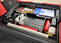 Boîte de rangement pour coffre arrière pour BYD Song Plus DM-i Sealion 6 Seal U 2025, organisateur de cargaison en ABS, accessoires intérieurs de voiture