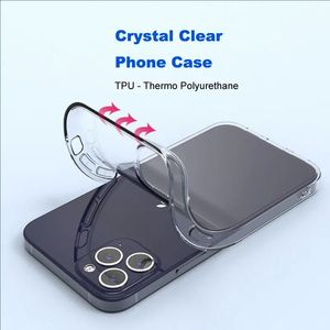 Coque de téléphone transparente en TPU souple pour iPhone 16 15 14 13 12 11 Pro Max – Vente en gros - Product Image 4