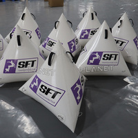 Marqueur de course flottant sur l'eau avec logo personnalisé, étanche à l'air, bouées gonflables pour marathon, marqueur de régatta gonflable