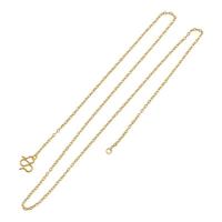 Chaîne en acier inoxydable 316 Gaovo, plaquée or 24 carats, anti-ternissement, à maillons fins, pour femmes, fabrication de bijoux DIY, vente en gros