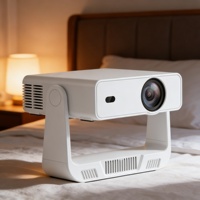 Projecteur Wi-Fi 6 200 ANSI KS4 à vente chaude, 720P, correction automatique de la distorsion trapézoïdale, pour la maison, le bureau, le camping, projecteur économique