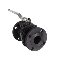 ASTM A105 a forgé le plein port manuel en acier de robinet à tournant sphérique classe 150-2500 1/2 "-24" ASME B16.34 a fileté/soudure de douille/OEM à bride