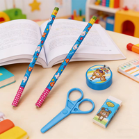 Ensemble de papeterie de dessin animé pour enfants école primaire maternelle prix fournitures scolaires cadeau parfait pour les étudiants