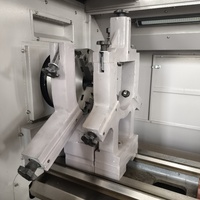 Tour numérique CNC horizontal de précision CK6160 de Chine, haute précision, à banc plat, pour usinage de tiges et tuyaux de moyenne intensité