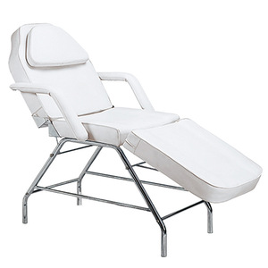 Dongpin Beauty Massage Bed 183x62x68 Cm <b>White</b> <b>Folding</b> Physiotherapy <b>Table</b> For Home Spa Use - Product Image 1