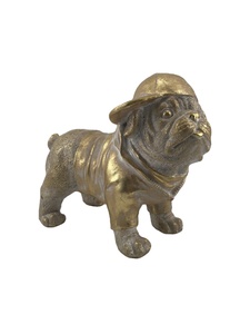 Nouveau dessin animé Bull Terrier Statue résine oeuvre pièce décorative pour la décoration extérieure de jardin à la maison - Product Image 4