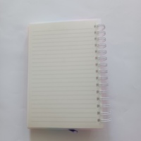 Vente en gros Cahier anti-stress à bulles en silicone à spirale A5 avec boîte à crayons