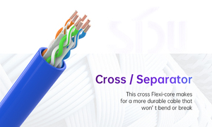 Sipu hiệu suất cao <span class=keywords><strong>CAT6</strong></span> cáp <span class=keywords><strong>Ethernet</strong></span> 23AWG 24AWG 1000ft UTP FTP SFTP CCA LAN Cáp - Product Image 4