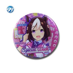 UMA เข็มกลัดสองมิติลายอนิเมะมีประกายสีเงินแบบใหม่ - Product Image 1