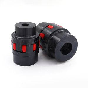 Động cơ nhỏ cứng nhắc Coupler nhôm linh hoạt các loại Spider trục hàm PU cao su Sao khớp nối/khớp nối động cơ - Product Image 2