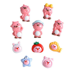 Mini Flatback Résine Charmes Dessin Animé Cabochon Flatback Artisanat Ornements Crème Colle Décorations DIY Accessoires pour Phonecasesshoes - Product Image 1