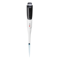 Pipette électrique réglable à canal unique à affichage numérique Portable précis de laboratoire DLab de haute qualité