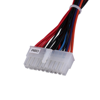 OEM ODM HDD Terminal Arnés de cables Conjunto de cables 18AWG a 28AWG Chaqueta de PVC para aplicaciones de reproductor de DVD de computadora HTV
