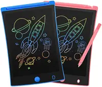 Tablero de garabatos de colores para niños, tableta de escritura LCD borrable de 8,5 pulgadas, juguete educativo de aprendizaje, regalo