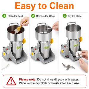 مطحنة حبوب كهربائية 500 جرام للاستخدام الشاق لطحن حبوب القهوة والتوابل للأعمال الصغيرة - Product Image 4