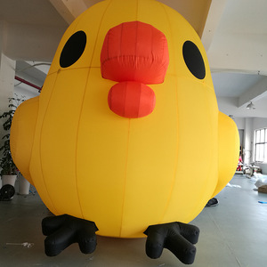 Cartoon Inflatable Chick Model 8-10 Ft Yellow For New Year'S <b>Decoration</b> Advertising Display - Product Image 2