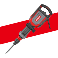 Marteau démoliteur SDS-Max 2300W 65J, marteau briseur de béton électrique filaire haute performance 2000BPM
