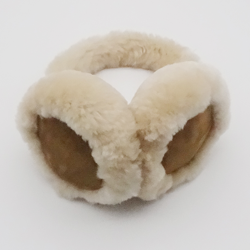 Зимние теплые классические овчинные модные наушники