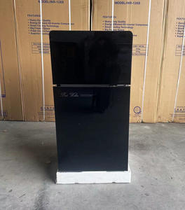 Z the New 80L Black Small Family Rental House utiliza un refrigerador de dos puertas, electrodoméstico multiusos, máquina para hacer helados - Product Image 1