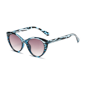 Nuovo Unisex retrò Cat-Eye montatura <span class=keywords><strong>occhiali</strong></span> <span class=keywords><strong>da</strong></span> <span class=keywords><strong>vista</strong></span> Versatile blu luce UV protezione leopardata materiale per PC - Product Image 5