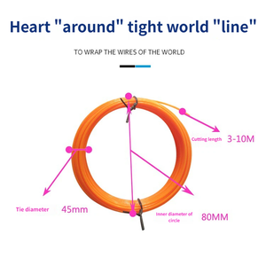 Machine automatique de coupe et de ligature de câbles à enroulement rapide 3D, nombre de bobines réglable, fil de ligature 5-50 mm, WJ WJ-CRO-L AC 220V - Product Image 6