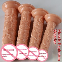 Masturbador femenino barato, mini dildo manual de carne suave, pene falso simulado, juguete sexual S, M, L, XL, dildo de fantasía