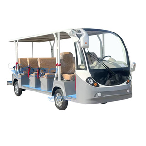 Wholesale Adults 4-<b>wheel</b> Electric Sightseeing Car 72V 8-23 Seater Touring Sightseeing Bus for Sale - Product Image 2