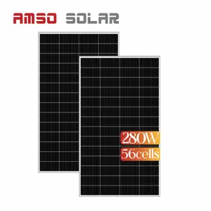 AMSO SOLAR solar panels 280 watt mono 280W solar panel solar cells for solar system