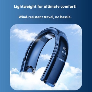 D07 Xách Tay Mini USB Sạc Cổ Fan Mới Nhỏ Treo Điện Lười Biếng Fan Với 1-Năm Bảo Hành Người Tiêu Dùng Điện Tử - Product Image 4