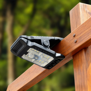 Lámpara Solar con Clip para Cerca o Pared, con Sensor de Movimiento, Impermeable, LED, Iluminación de Seguridad para Jardín, Patio, Camino - Product Image 3
