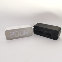 Réveil électronique enregistrable avec sonnerie personnalisée, design créatif et mignon, rétroéclairage lumineux, musique intelligente et LED