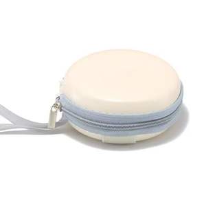 Étui à lunettes pliable ZT, rond, en EVA blanc, portable, design solide, printemps 2023 - Product Image 5