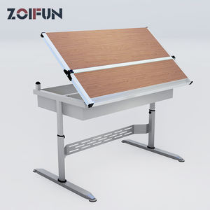 <span class=keywords><strong>Table</strong></span> de travail d'artiste moderne, en bois, de qualité supérieure, avec tiroir, <span class=keywords><strong>table</strong></span> pour <span class=keywords><strong>dessin</strong></span>, 2 pièces - Product Image 5
